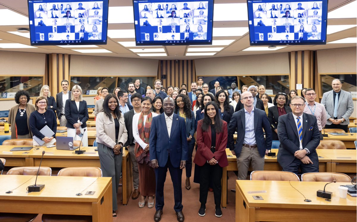 ITUBDTDirector's tweet photo. It was great to reconnect with my team after the summer break. We welcomed new colleagues and thanked them for their hardwork, exchanged on the progress and milestones achieved so far in implementing #ITUWTDC-25 outcomes, and discussed future plans for the impactful implementation of the Development Sector's projects and the next Operational Plan during the fourth quarter of 2026 and the year ahead. @ITUDevelopment  #BDT4lmpact