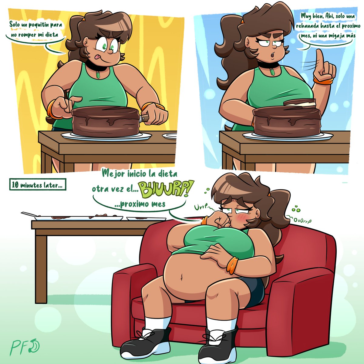 PltanoFrito's tweet photo. "Abigail's Workout Routine"

Abigail always tries to exercise as much as she can and eat well to lose weight... or at least she tries. https://t.co/kEPkXKHmwC