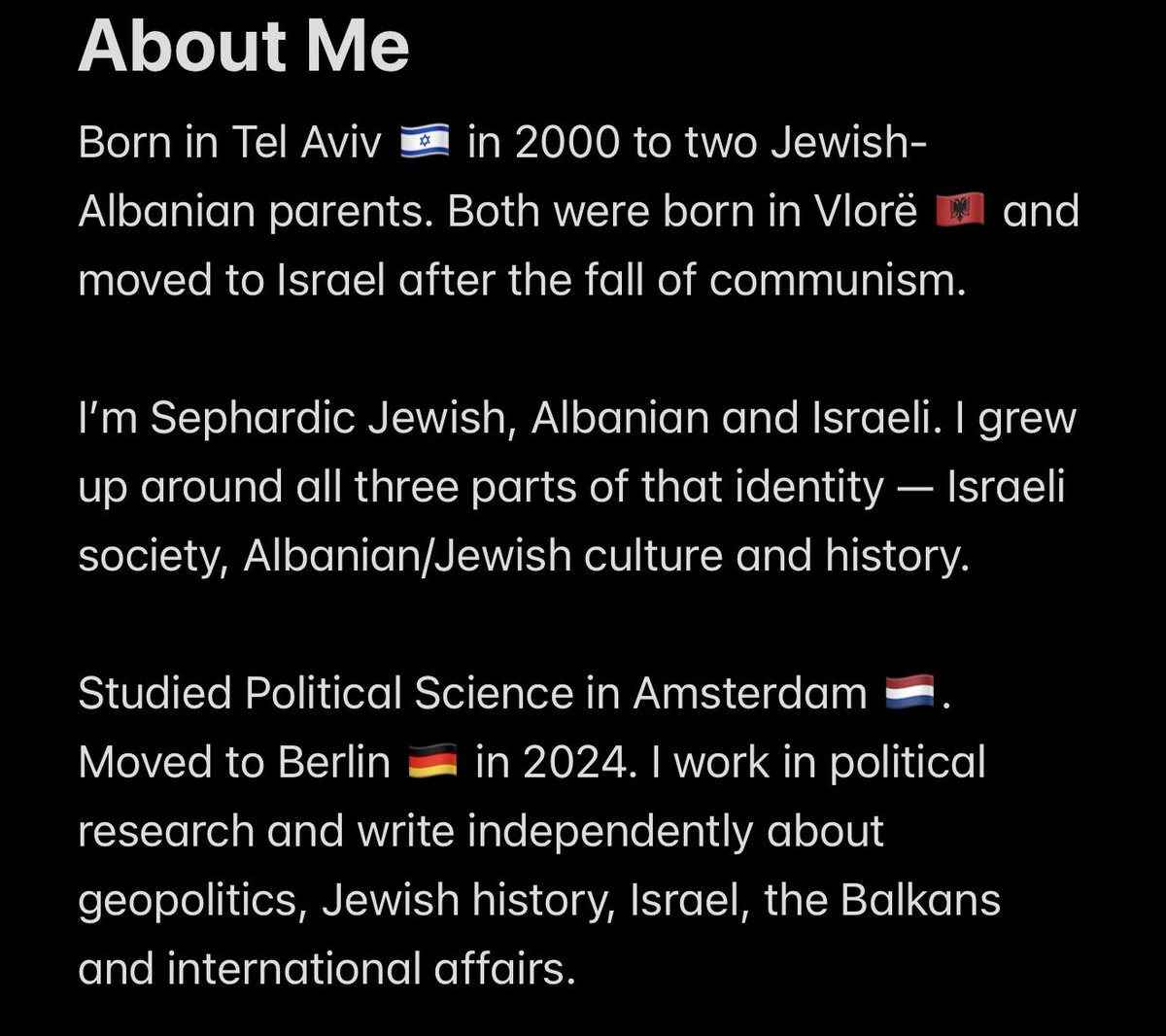 ArianLevy_'s tweet photo. a little about me. https://t.co/mHKqpwmaiH