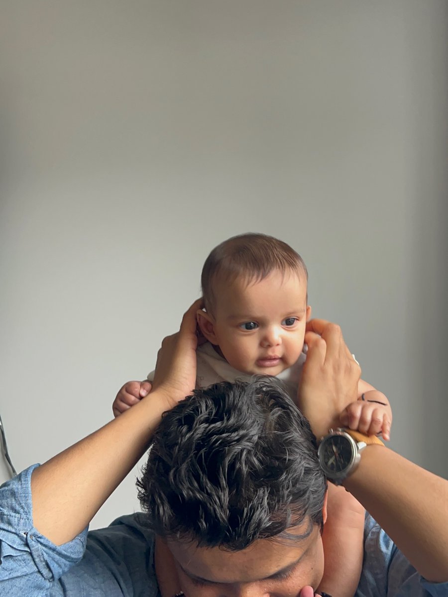liberti007's tweet photo. From husband to the best daddy, you fill our hearts with so much love. Happy First Father’s Day, Daddy! https://t.co/HUzNzRrO9K