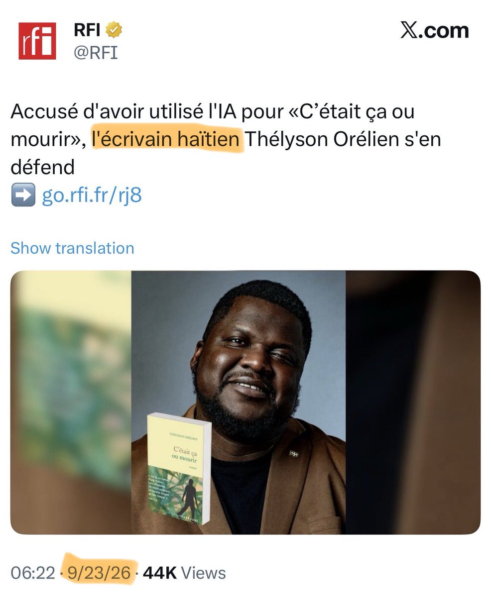 geslysinvilier's tweet photo. « Bon français quand ça se passe bien, devant l'échec reviennent les différences » 

– Kalash, Après l’automne