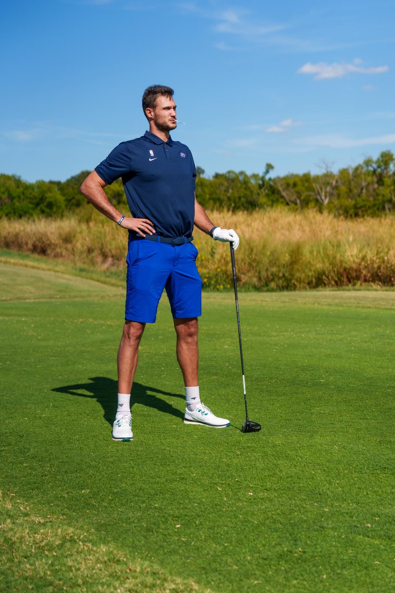 okcthunder's tweet photo. Thunder Legacy Player Danilo Gallinari (2019–20) returned to the 405 for the annual Thunder Cup 🏌⛳️ https://t.co/iFp4VTRyRa