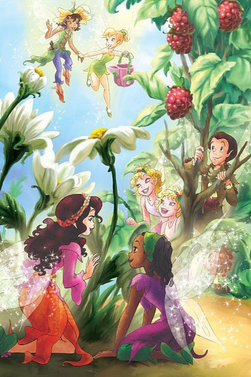 bearberryvee's tweet photo. i love the old artstyle of the disney fairies so much https://t.co/xI5Hqe6h2Y