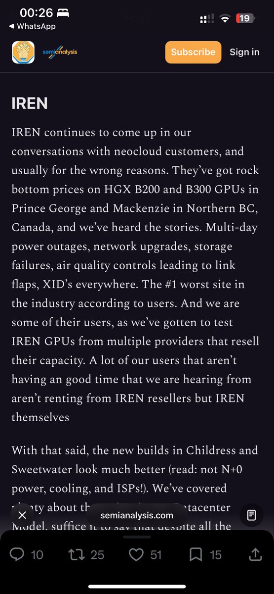 Stefan_Tee8's tweet photo. @HyperTechInvest Yeah but they alao said that. The outlook is more positive but currently anything but bare metal seems to be a desaster. https://t.co/Reaxq3Lf3J