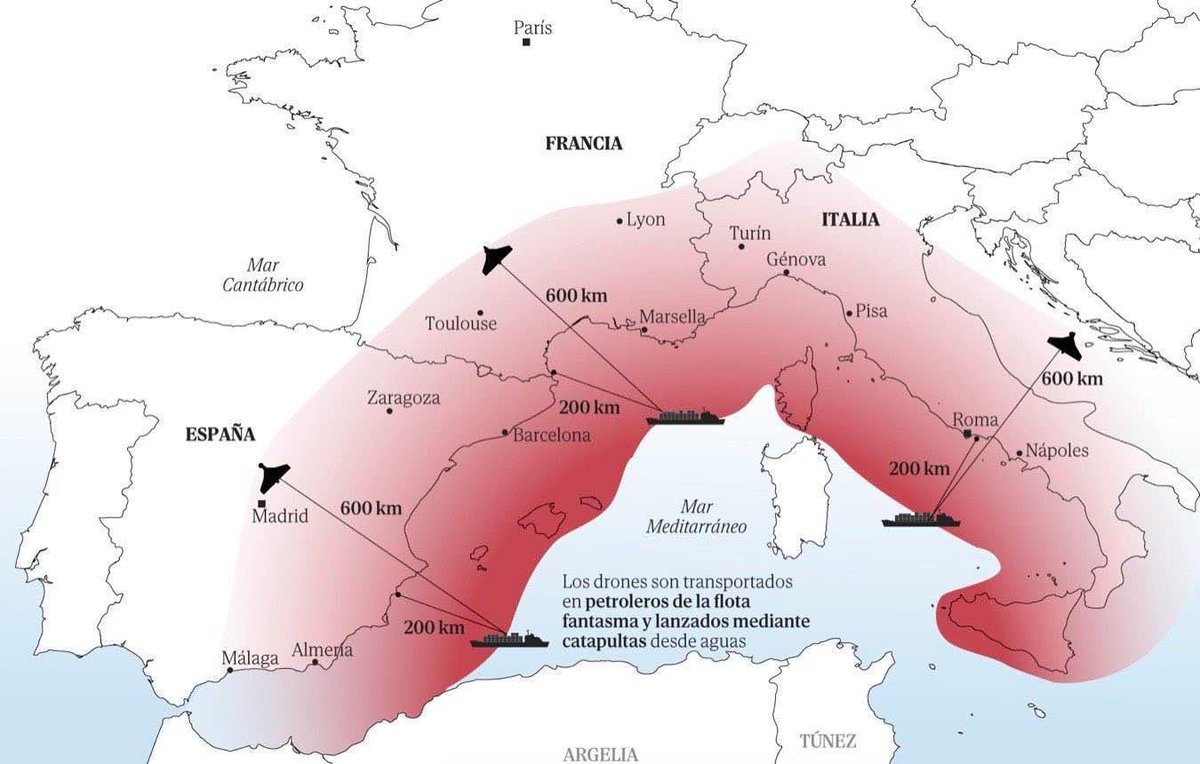 Open_gol's tweet photo. «In Italia attacchi di droni russi dal mare», l'allarme della Cia sul Mediterraneo. Perché c'è Roma nel mirino con Madrid e Parigi: la minaccia dei Gerbera https://t.co/njSilD28Oz https://t.co/GEoybknj1t