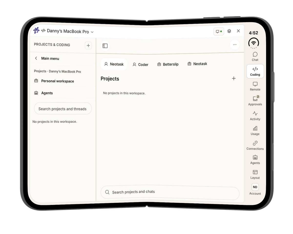 Neotask_ai's tweet photo. We’re ready to start running agents on the iPhone Duo starting October 23rd with Neotask! ✅

How about you? https://t.co/jc0PlIoCQ4