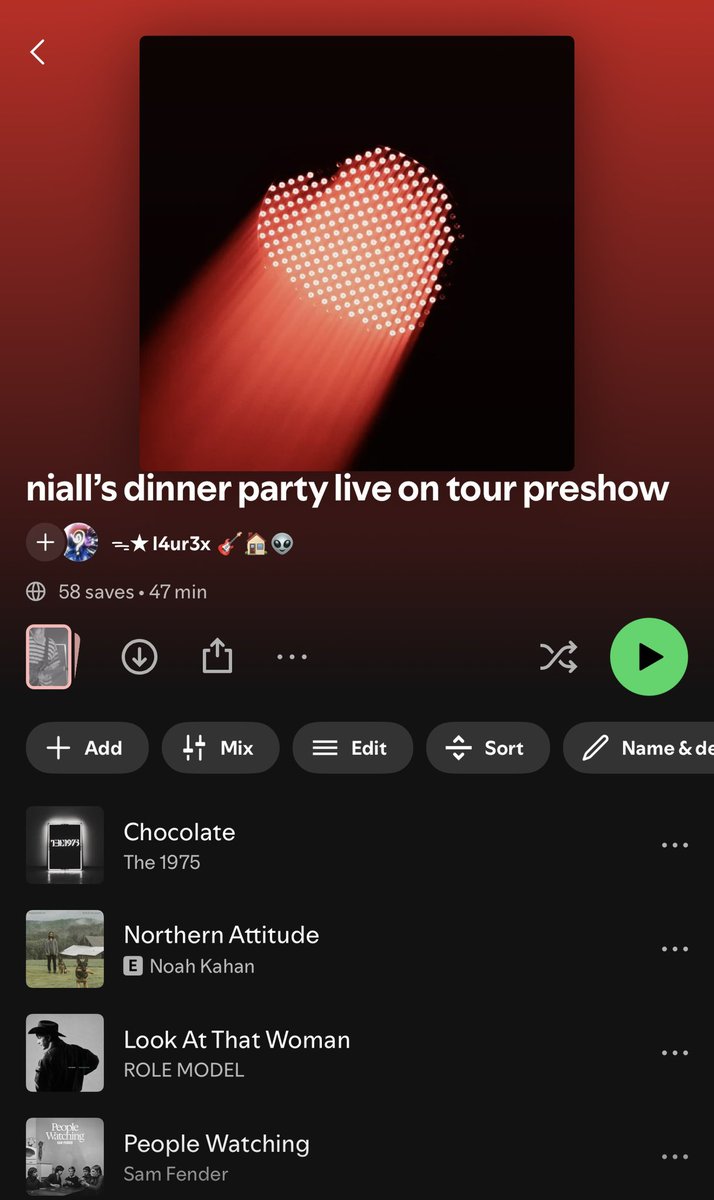 zquadrry28x's tweet photo. 🚨PRESHOW PLAYLIST FOR DINNER PARTY LIVE ON TOUR! featuring the 1975, noah khan, role model, sam fender abba, fleetwood mac, empire of the sun, olivia dean, the cranberries ect
link 🔗 : https://t.co/nGoTR7uqla
#DinnerPartyLiveOnTour #DPLOTBirmingham #DPLOT #DPLOTNewcastle https://t.co/62JD85vP1S