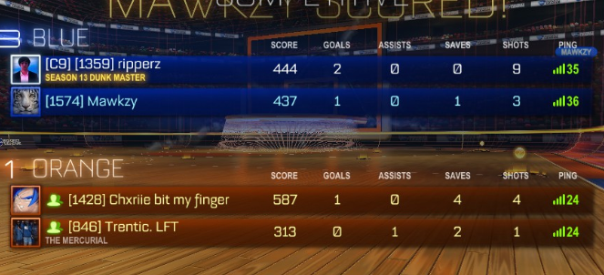 CA_SPEEDY's tweet photo. Why does mawkzy of ALL people think he gets to complain about someone wintrading to a rank 1 spot when he got caught doing the same thing in 2020 to get Hoops rank 1 and he even got BANNED for it and had to make a new rl account.. Additional clip proof below. https://t.co/sM1spqjE6A