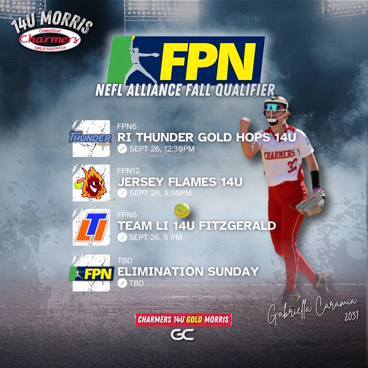 MJFisher_16's tweet photo. Alliance Fall Qualifer this weekend…..Can’t wait to get on the field and work with my team! 🥎💪❤️🤍🔥
@GPER @charmersmorris @LineDsoftball @ExtraInningSB https://t.co/XyU92mLoga