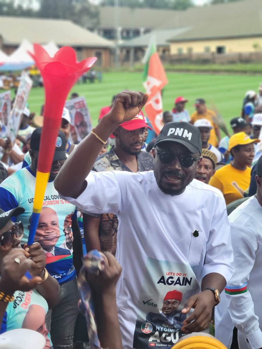 HyginusAgu12413's tweet photo. My campaign train arrived in my hometown, Umuoka, today as we rounded off our campaign for the Udi Local Government Chairmanship in Egede-Umuoka Ward. https://t.co/64u6sPdjwv