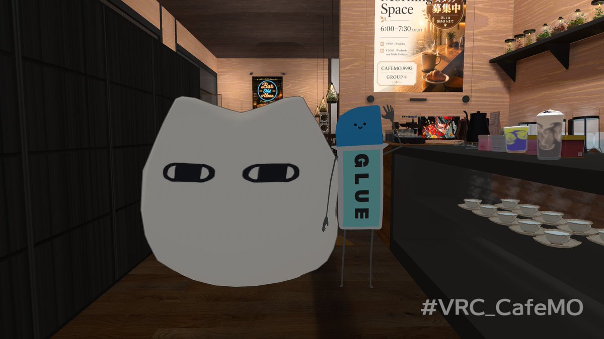 kou_vrc's tweet photo. 連休明けのおはよう #VRC_CafeMO https://t.co/yAz5zGdFyF