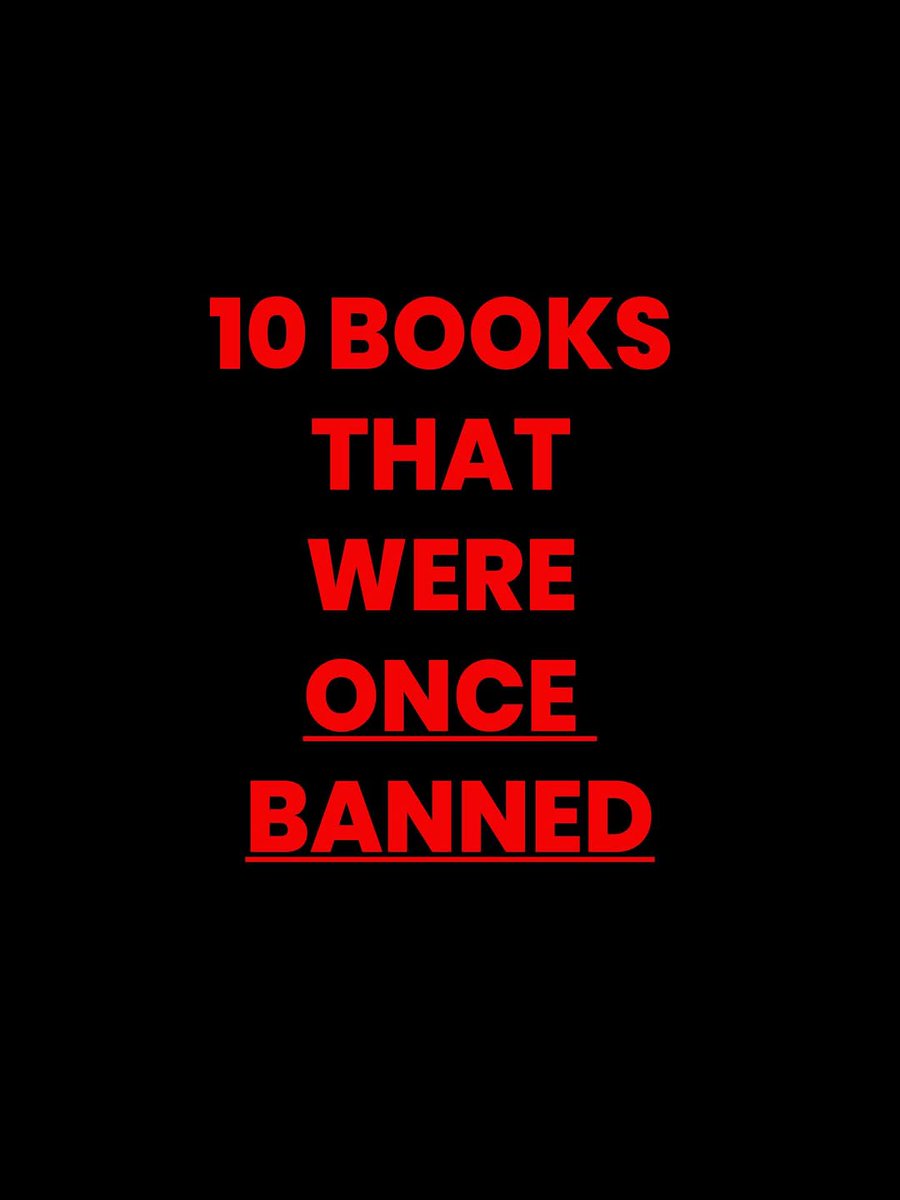 lick_do's tweet photo. Stories that challenged accepted ideas, opened conversations, and pushed back against censorship. These banned books show why the right to read freely matters. Which one have you read?
. https://t.co/t6hS47BbRe
