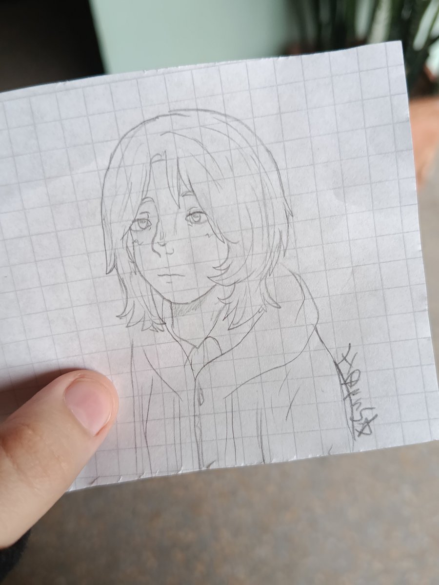 sarkhollin's tweet photo. Una niña q no conocía me hizo un dibujo en el colegio,, https://t.co/ycbptNIzBa
