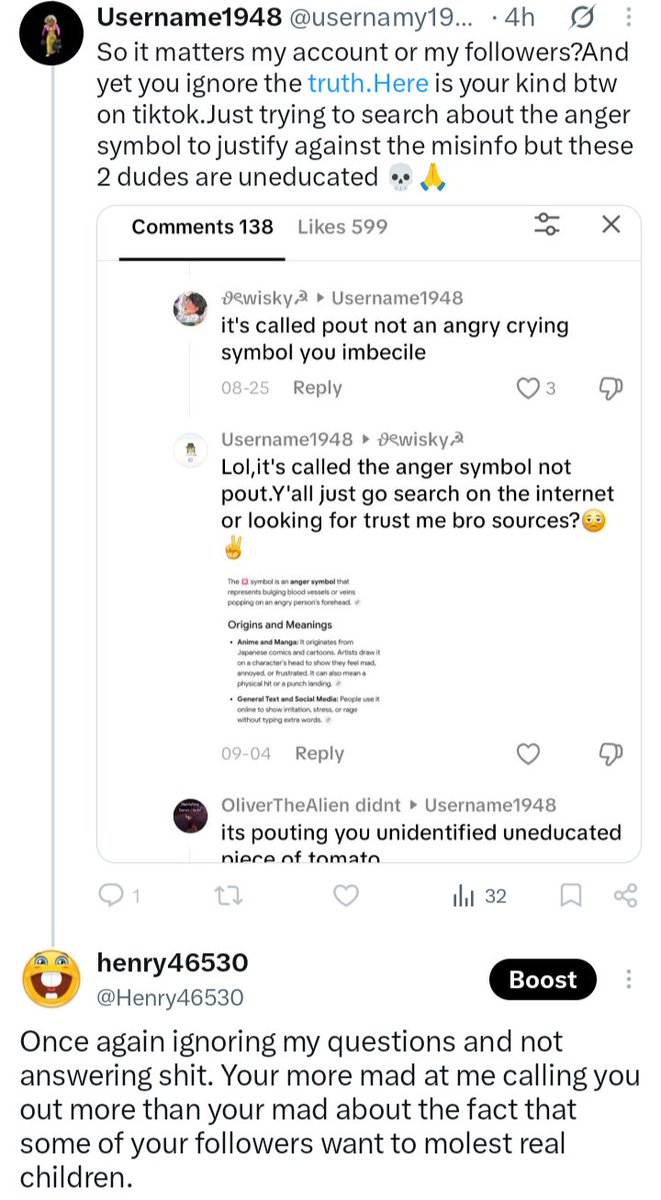 Henry46530's tweet photo. @usernamy1948 @ToadyFNaF1987 Here's some more bullshit from @usernamy1948 https://t.co/XP6CrfSCcc