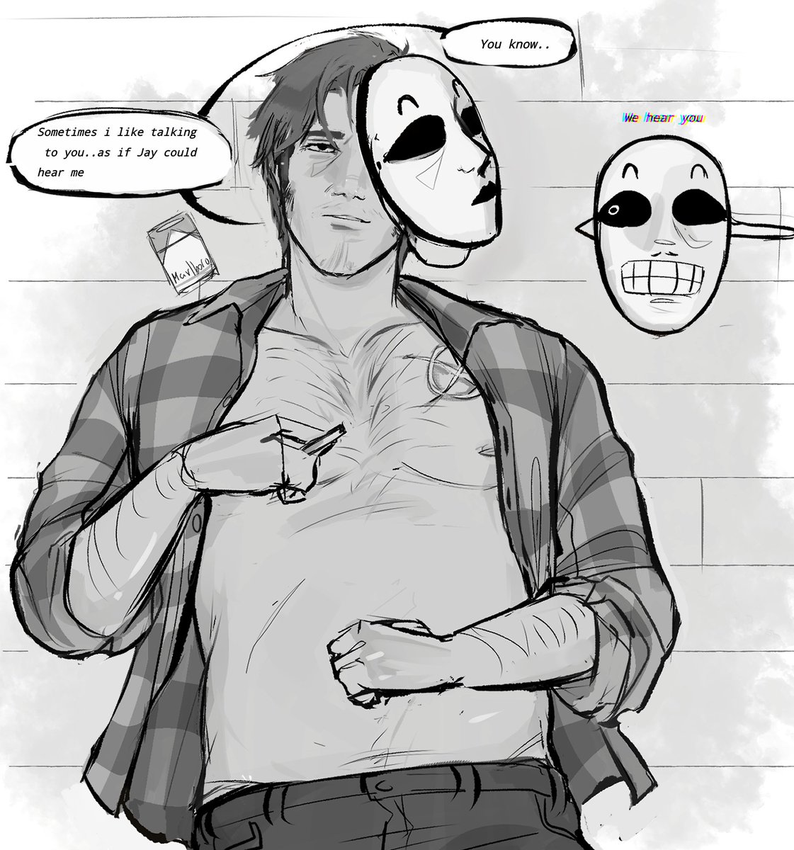 n_nicaela's tweet photo. Oh...Tim and Skully moment https://t.co/vN73KQ8fiO