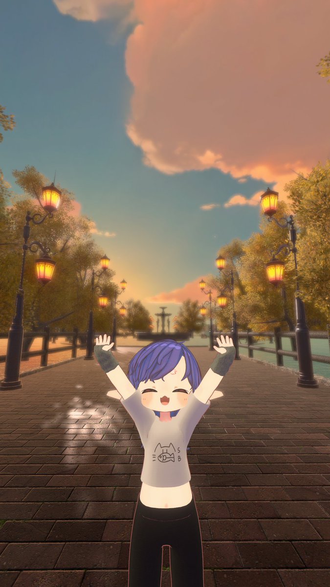 _tyoco_'s tweet photo. あさだよ！　おはんよー！！
#VRChat　#まめひなた https://t.co/Q68sdbVGpN