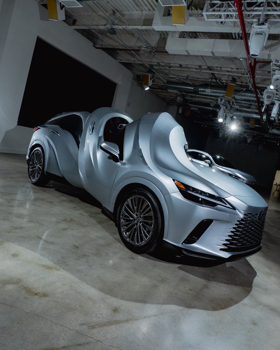 enigmacuration's tweet photo. First looks at the Mschf x Lexus motors collaboration https://t.co/JdLlZt2Noh