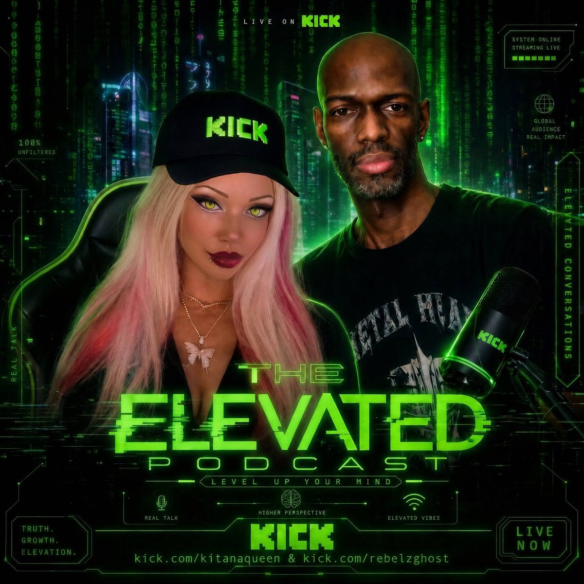 KitanaQueen_'s tweet photo. The Elevated Podcast Episode. 9◇
Live Now 》 https://t.co/ZWFMRo2NpL
All things mental health & elevation...
Tap in! #WarriorMindset🪽⚔️☯️ https://t.co/jJCw1YwGtr