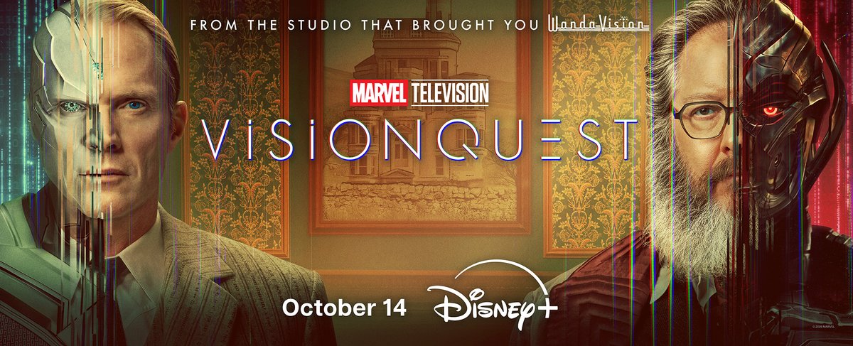 MarvelStudios's tweet photo. [Quantum processor initializing…] 

Marvel Television’s #VisionQuest, streams October 14 only on Disney+. https://t.co/4BGmikjwCo