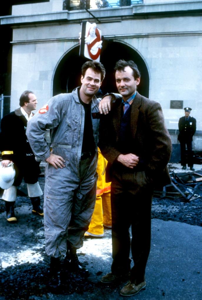 dan_aykroyd's tweet photo. Happy belated Birthday to the Murricane. The greatest comedy leading man of our time. 

So many adventures over the years. One night shooting GB2, we appropriated two fully equipped police motorcycles from the movie’s motor pool and spent an hour chasing each other around a closed Central Park with full lights and sirens. No consequences. After all, we were Ghostbusters.