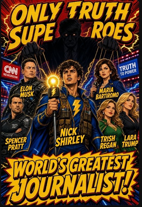 JRevolution6's tweet photo. NEW CNN LOL! Could Happen! They might hire somebody else however I Like making fun Super Hero Covers ANYWAY. They Going APE SHIT at #CNN The End is Near! #MAGA #MAGAWAVE https://t.co/BRDb4LF0EW