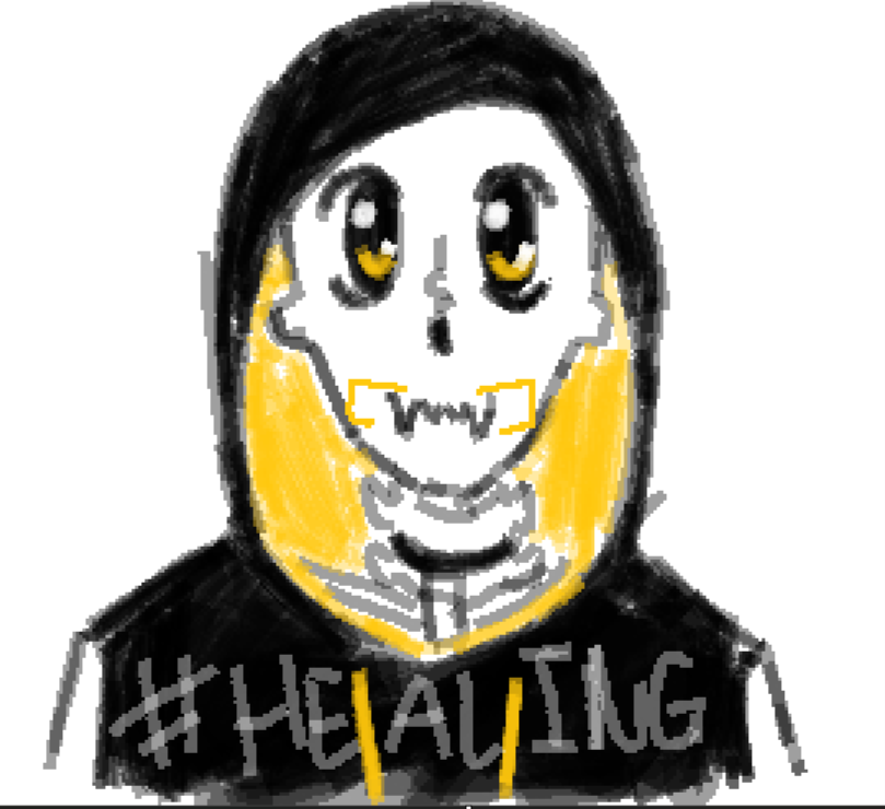 Skeletonfuckr95's tweet photo. day 8 he has moe #fellswapgold #papyrus https://t.co/3JHlFatcfP