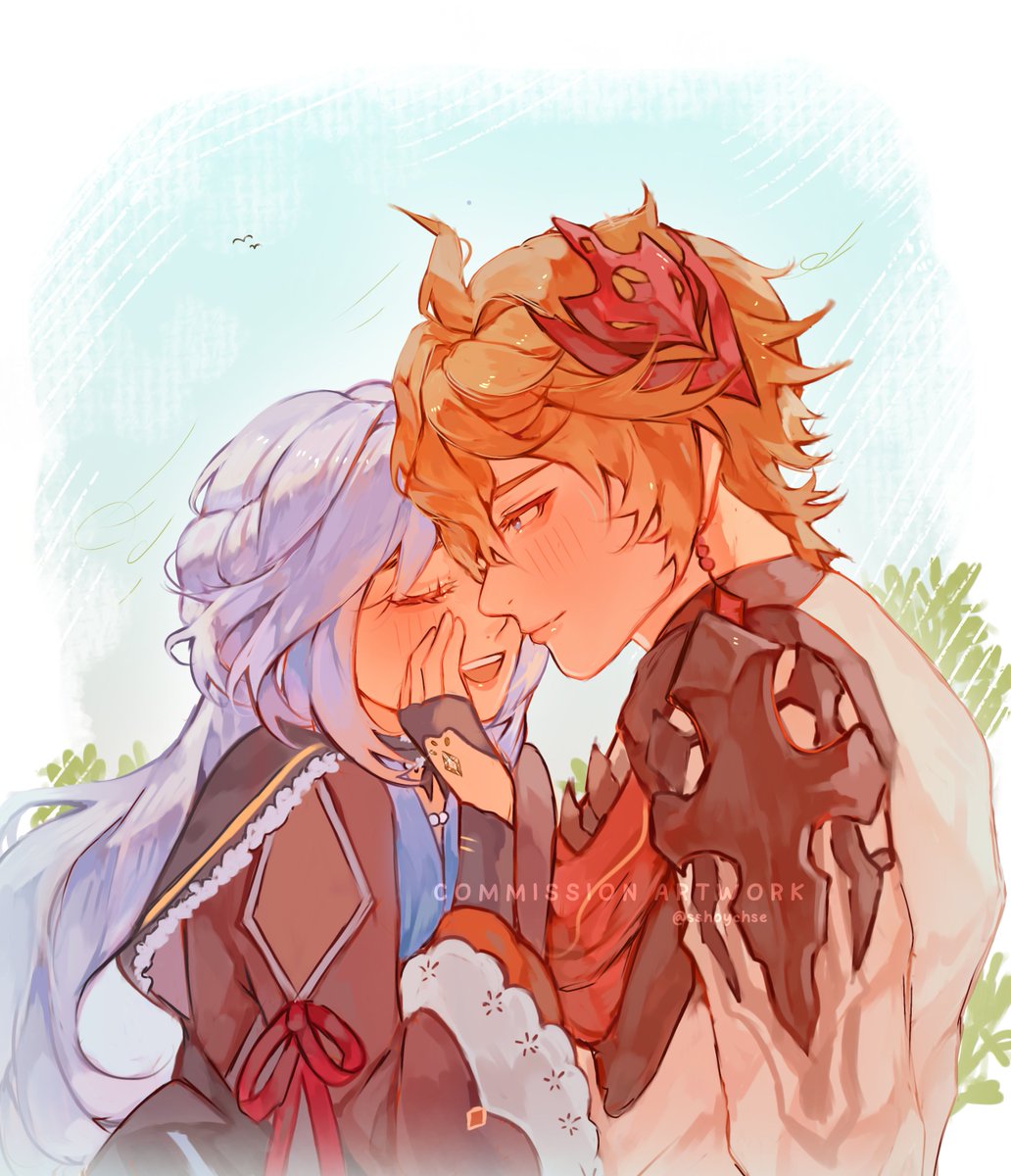 sshoyyyysche's tweet photo. @Elaramayx hii I just wanted to share my art with u in case u're interested in commissioning me!  my commissions start at $20, u can check out more of my artwork here → https://t.co/AInJHTmARl / my ig  https://t.co/YbFGV61jdy 
Feel free to dm me if you're interested! thank youu! ^^ https://t.co/EIFRezMFrI