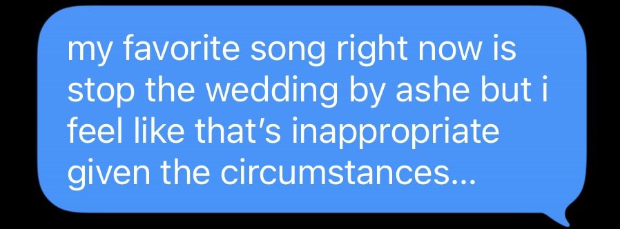 kknechtthedots's tweet photo. the circumstance in question is making the playlist for our roadtrip to her bachelorette party 😭 https://t.co/gWyXC9988c