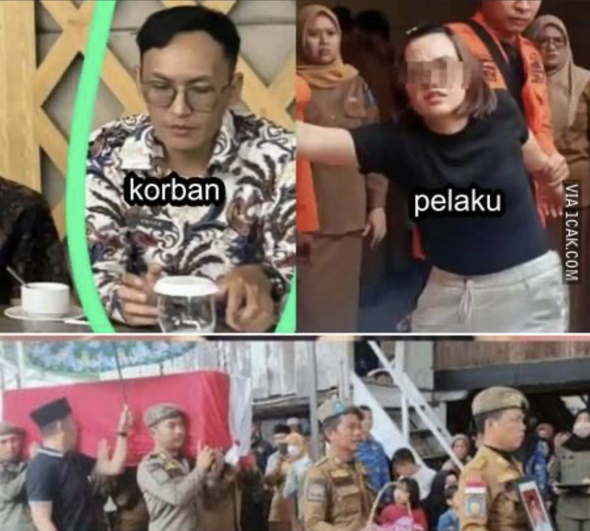 onecak's tweet photo. Anton pegawai ASN  sedang menyiapkan bukti KDRT untuk  gugatan cerai. namun keburu ditikam istrinya 14 kali.  Sejak awal menikah. Anton sering dipukul menggunakan helm dimintain uang Rp9 Juta  tiap bulan. Laki-laki korban KDRT itu nyata ada, namun terabaikan dan jarang dipercaya. https://t.co/Rxt9FjM4NF