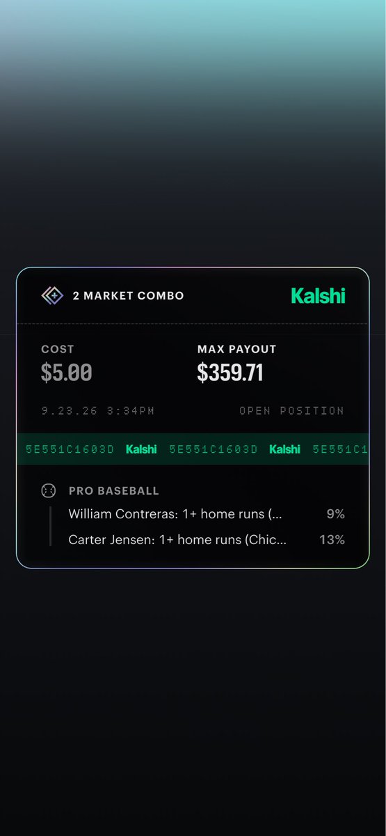 sharpdesk's tweet photo. We ain't done yet lock in 
#kalahi #Gambling𝕏 #mlb https://t.co/7PQsRfsfZK