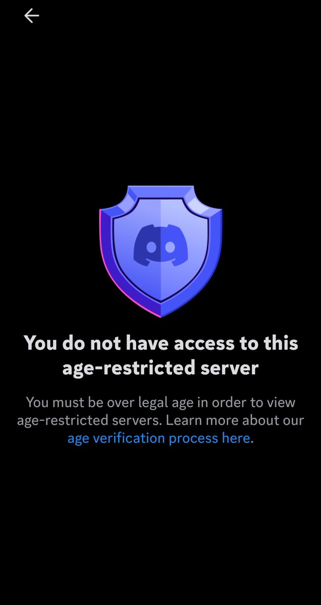 realgozuki's tweet photo. discord got me... until I restarted the app and it went away https://t.co/1KbwaePN7f
