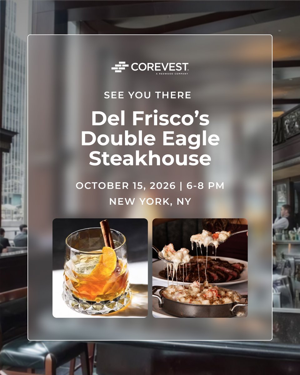 CorevestFinance's tweet photo. #NewYork real estate investors — Cocktails &amp; Capital is coming back to NYC🗽🥃.

Join @CorevestFinance + @realprotect on 10/15 for cocktails, bites and networking with fellow real estate investors.

Space is limited — RSVP here: https://t.co/d1i8jNNje6 https://t.co/op2H76K01Z