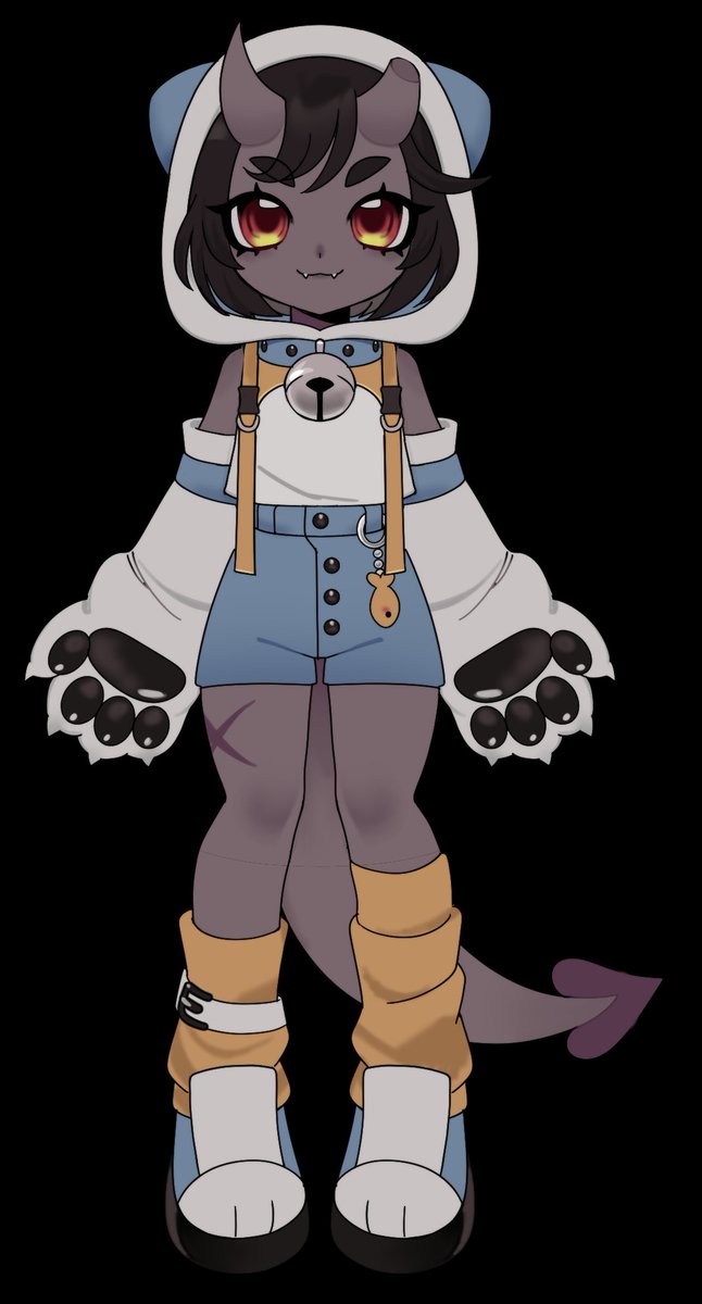 chubsvt's tweet photo. [OFFICAL REF SHEET 3.0] 

Greetings, mortals!! I'm Chubs, an otter-clad demon fresh from the depths of Hell, here to reign mischief and terrorize the world with unbearable levels of cuteness!! 

Twitch: https://t.co/IMnaZhjX5Z 
Tags: #ChubsFA / 🔞 #Dirtybells https://t.co/ypjYbPj7In