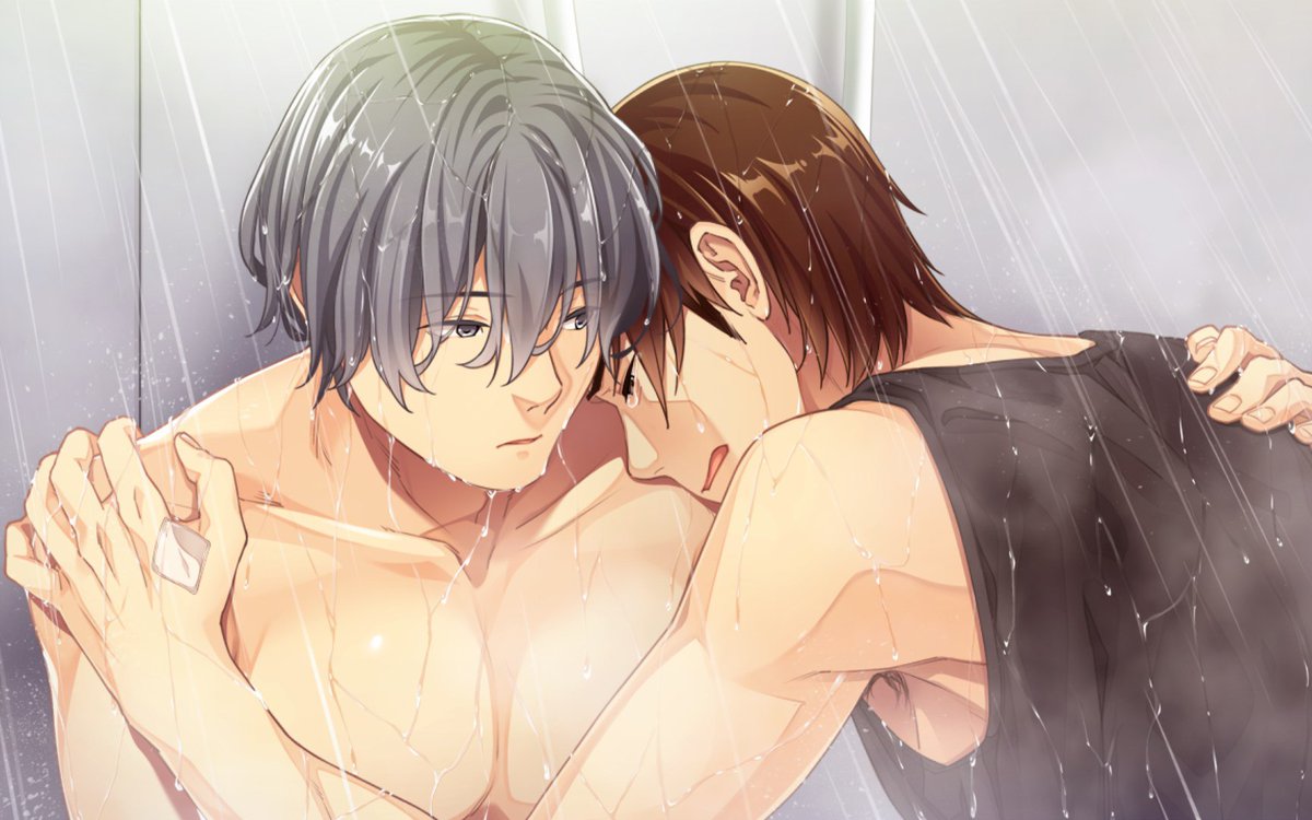 ErogeAreAlive's tweet photo. Room No.9 released 10 years ago

A BL game by parade, a sister brand of CLOCKUP

Two friends are trapped in a behavioral analysis experiment. Ten days, ten choices. Either your best friend has to physically harm you, or you have to debase him sехuаlly https://t.co/jd4lXMHxgP