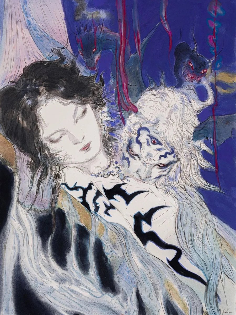 xe0_xeo's tweet photo. Apocalypse Series - Yoshitaka Amano (2013) https://t.co/INK8wF5soI