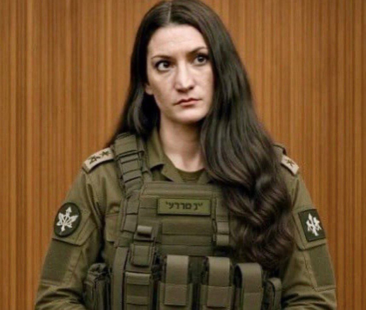 GarbageHuman24's tweet photo. If she joined the IDF, two things would happen:

1. Libs would all of a sudden have a problem with her killing kids 

2.  MAGA would all of a sudden have no problem with her killing kids https://t.co/0lBWkEFiHY