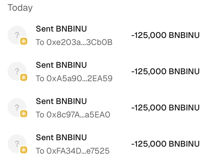 BNBINUx's tweet photo. 每个钱包可获得 125,000 $BNBINU 🪂  

留下你的 #BNB 地址并转发 ♻️  

点赞并转发置顶推文 📌

$BNBINU 预售现已开启: https://t.co/fXU3J2Sg9d ⬅️ https://t.co/0J6Dz4HcCx