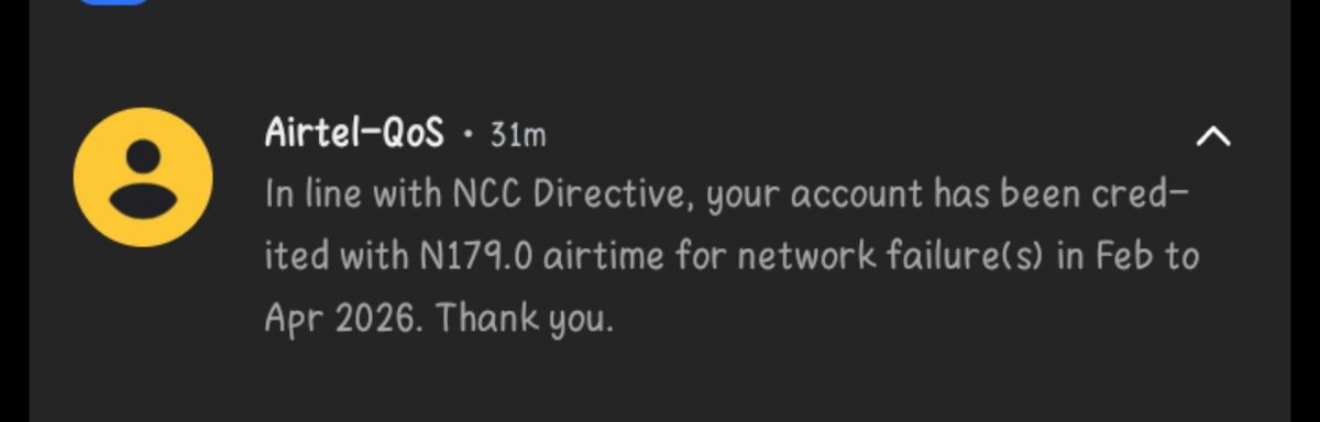 Viago_fx's tweet photo. Thank you @AirtelNigeria 🙏
1 month data sub 😂 https://t.co/VJO2cqNMV5