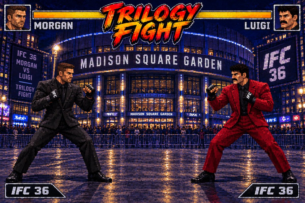 Luigi1369420's tweet photo. Late notice against the guy who snatched my belt from under me.
He will not beat me again, I am winning this trilogy. ๐ค #IFC36 https://t.co/sP2EZ5viSY