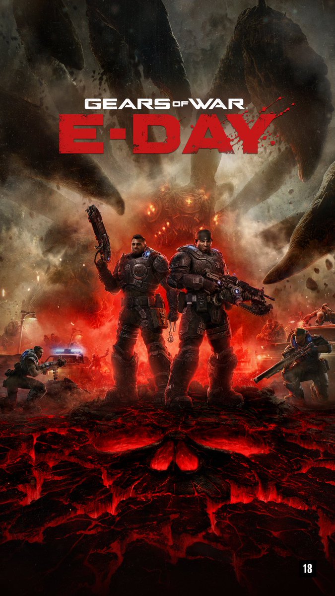 ReidosCoins's tweet photo. 🎮 XBOX: Gears of War: E-Day [Lançamento 06/10]
⠀
🪖 Viva o horror e a brutalidade do Dia da Emergência. Junte-se a Marcus Fenix e Santiago enquanto a Locust Horde emerge das profundezas, iniciando uma luta desesperada pela sobrevivência.
⠀
#Xbox #GearsOfWar #GearsofWarEDay https://t.co/aBmuwqtDKD