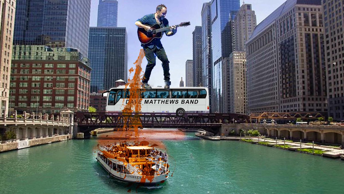JoeyRedeye31's tweet photo. @marcthiessen We are even more weary of Dave Matthews and his turgid take on Dad rock. Go away, already. Chicago will never forget the way you sh*t on the city. https://t.co/69iNWTmM1t