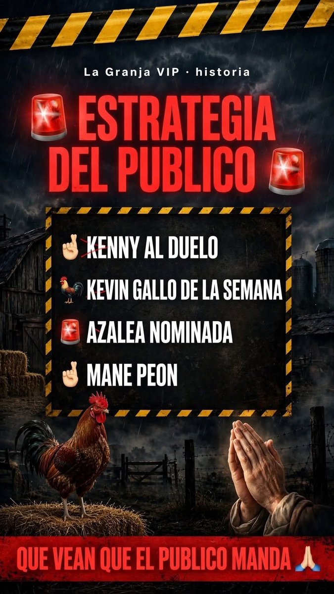 SiguiendoLCDLF's tweet photo. Esta es la estrategia guerreros, no se dejen engañar #LaGranjaVIPMX https://t.co/ATuF4i0UOi