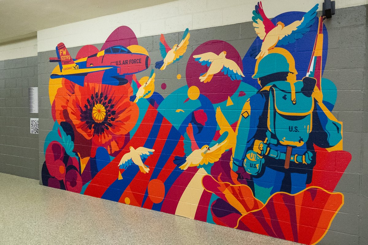 acwmc's tweet photo. We're happy-dancing today because we officially get to share with the community, all of you, the AMAZING murals that the students at @AmpLabEW created for us! 😍

Read more about the project, the students, and the poem that inspired it all: https://t.co/mfIn05nUmy https://t.co/MTCBUYr9qd