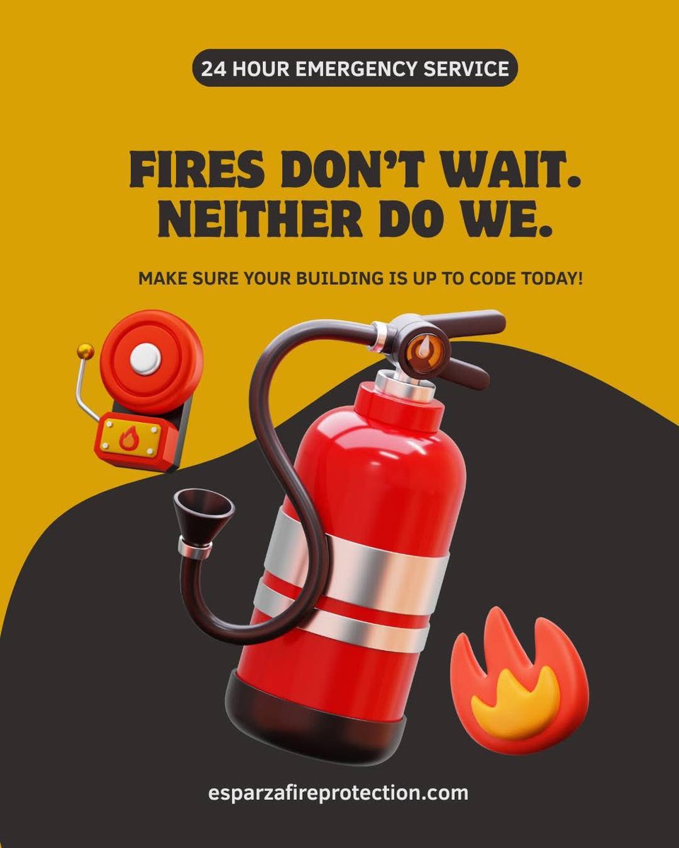 EsparzaFireSvc's tweet photo. 📞(818) 336-7618 

-FREE ESTIMATES-
LIC# 962505 https://t.co/AGAJADWIZu