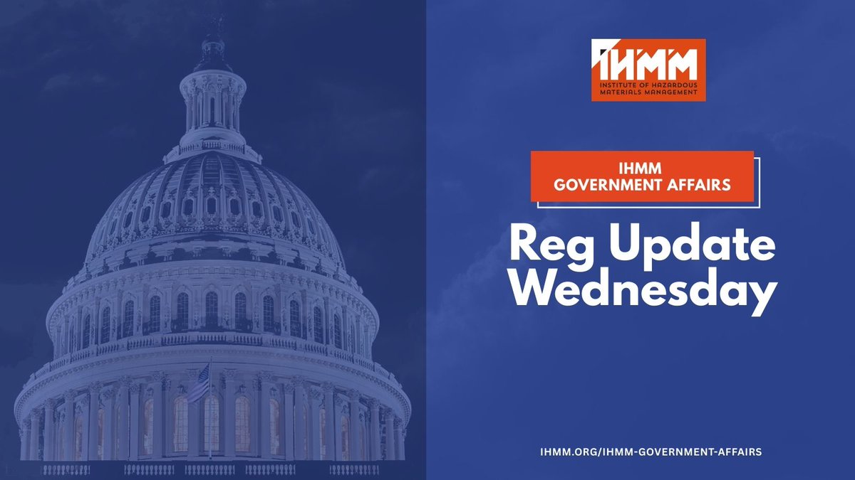 TheIHMM's tweet photo. ๐จ IHMM Reg Update Wednesday ๐จ
๐ง๐ต๐ฒ ๐ง๐ฟ๐๐บ๐ฝ ๐๐ฑ๐บ๐ถ๐ป๐ถ๐๐๐ฟ๐ฎ๐๐ถ๐ผ๐ปโ๐ ๐ฅ๐๐ฅ๐ ๐ฃ๐ผ๐น๐ถ๐ฐ๐: ๐๐บ๐ฝ๐น๐ถ๐ฐ๐ฎ๐๐ถ๐ผ๐ป๐ ๐ณ๐ผ๐ฟ ๐๐๐ ๐ ๐๐ฒ๐ฟ๐๐ถ๐ณ๐ถ๐ฐ๐ฎ๐ป๐๐
https://t.co/EqfDTEN2FV
#RCRA #HazardousWaste #EnvironmentalCompliance #EPA #EHS #CHMM #IHMMGovAffairs https://t.co/Yd1chZtOQM