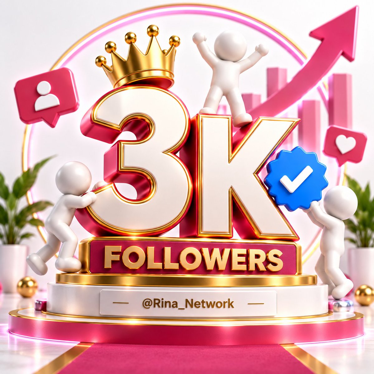 Rina_network's tweet photo. Want 3k connections ??

Say " HI " below 👇✅

Let's connect and grow together 🚀 https://t.co/Op14FbJ0X5