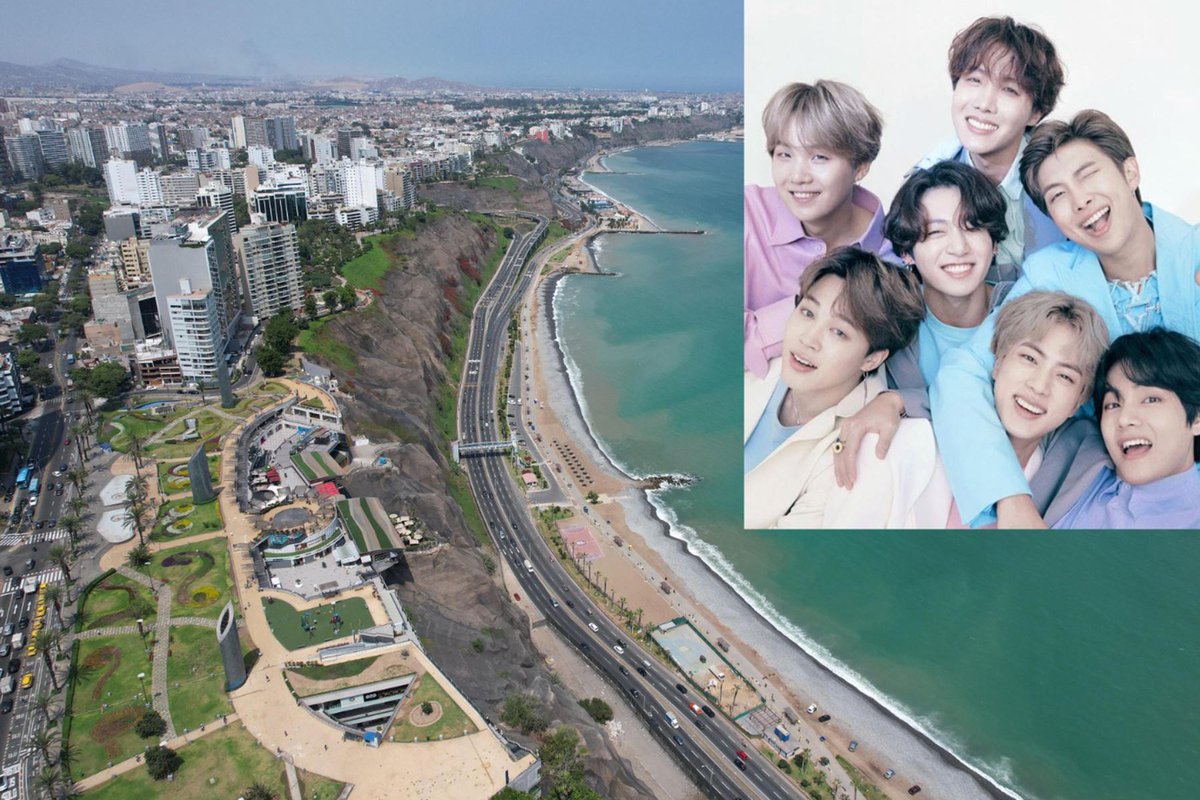 Agencia_Andina's tweet photo. El fandom de BTS en el Perú superó los 25,000 likes necesarios en la plataforma tecnológica Fanista para hacer realidad un espectáculo de drones en homenaje a la agrupación surcoreana,
👉https://t.co/X7NQzPoTcA https://t.co/VEuD1vmddc