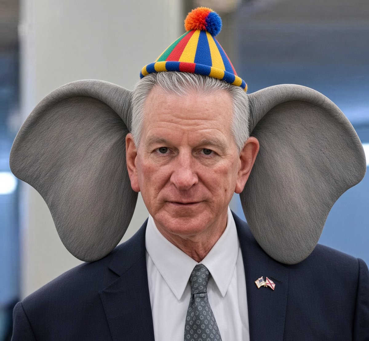 CjMfdt's tweet photo. Tommy Tuberville is the ultimate definition of a complete moron. 
No wonder Alabama is a shithole. https://t.co/umws1g6qu4