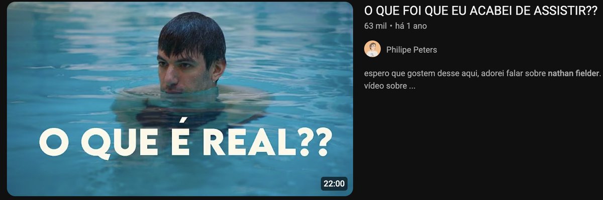 Philipe_peters's tweet photo. maravilhoso dia pra assistir esse vídeo aqui (eu realmente gosto mt desse) https://t.co/t1F6hXgA0f