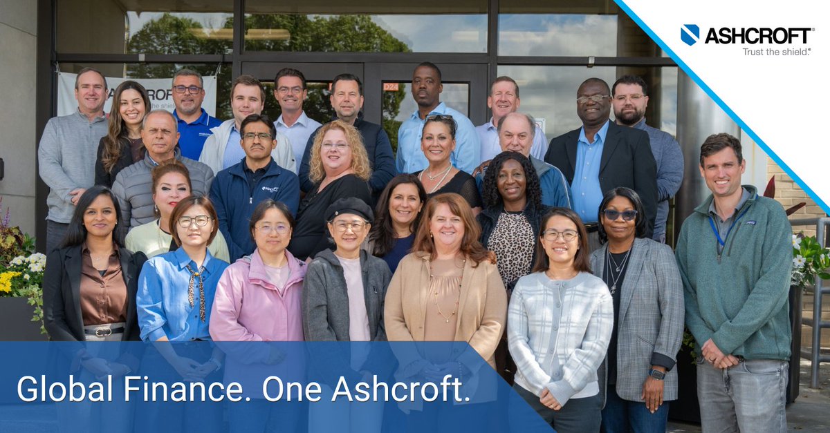 Ashcroft_Inc's tweet photo. Being connected means working together toward a shared vision. This week, Ashcroft's global HR and Finance teams came together at the Stratford headquarters to share insights, compare processes and align strategies for the future.
#LifeAtAshcroft #Connected https://t.co/sNlZ2R18Gj